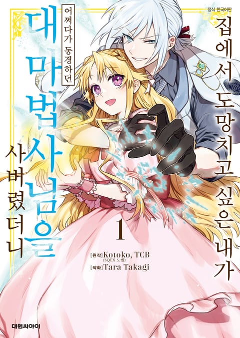 집에서 도망치고 싶은 내가 어쩌다가 동경하던 대마법사님을 사버렸더니